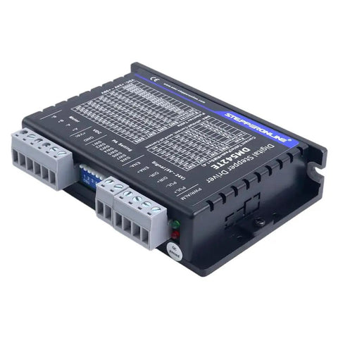 Digital Stepper Driver TE Series For Nema 17 And Nema 23 Motors, 1.0 To 4.2 Amp, 24 To 50 Volt DC Input, side view