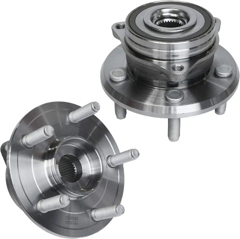 AWD Front CV Axles and Wheel Bearing Hubs Kit For Jeep Grand Cherokee 2011-2021 And Dodge Durango 2011-2022 With 2 Speed Transfer Case