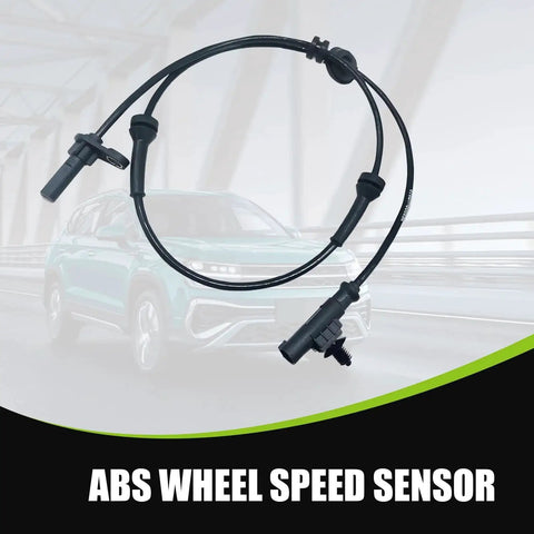 Ferianl black ABS wheel speed sensor with wiring harness and connector for Heyue models.