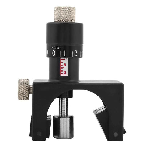 Front view of Magnetic Planer Blade Setting Jigs Set 2 Pieces Quick Gauge Setter for woodworking tools and precise blade alignment.