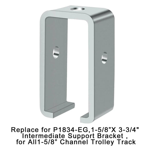Ten Pack Strut Channel Trolley Track Hanger Brackets For Unistrut P1834EG One And Five Eighths Inch Channel Intermediate Support Hanger