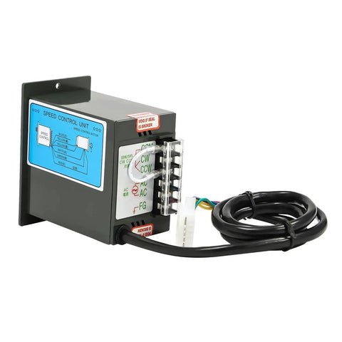 AC 110V Electric Motor With Speed Controller And Worm Gear Reducer, Speed Controller Unit for 120W Motor, Durable Construction