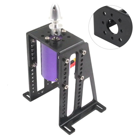 Removable Motor Support Bracket For Model Airplanes Aluminum Alloy Aviation Motor Mount Universal Fit For Various Motors Easy Installation