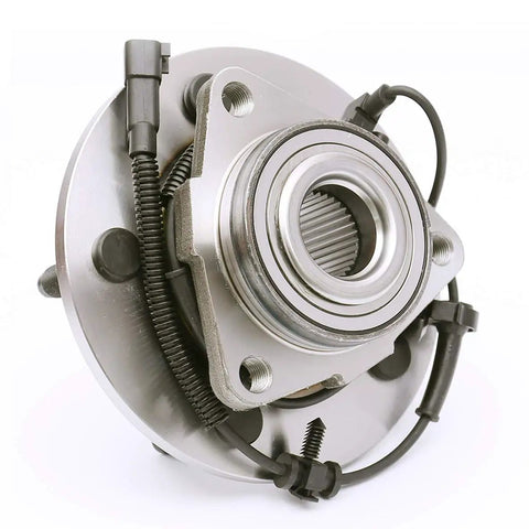 Front Wheel Bearing Hub Assembly For 2006-2008 Dodge Ram 1500 4 Wheel ABS 5 Lug Crew Cab And Standard Cab Front Left And Right Pair Set Of 2 OE Quality Ready To Roll