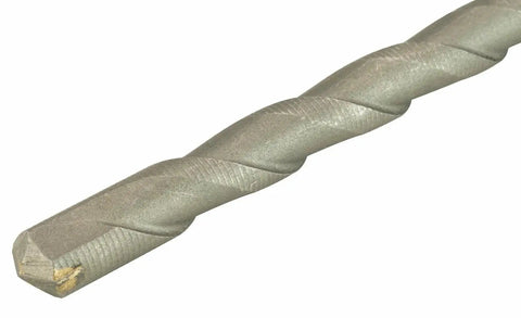 Close-up of a 5 Piece 24 Inch SDS Masonry Drill Bit Set For Concrete Brick Mortar And Stone With Tungsten Carbide Tip
