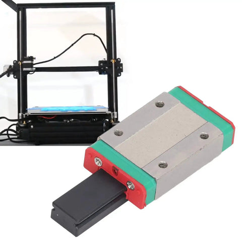 High Precision Linear Rail Slider for 3D Printers with Ultra Smooth Motion and Rock Solid Ball Bearings Installed View