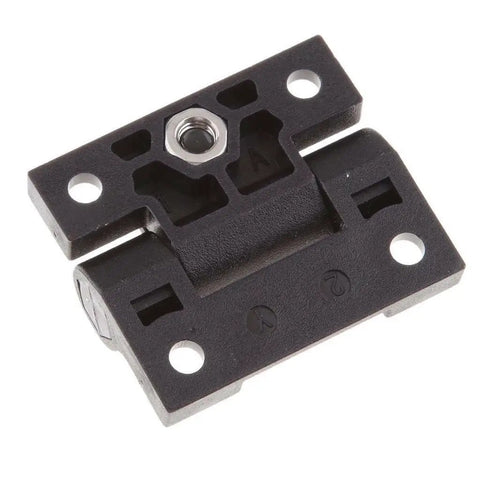 Adjustable Position Control Torque Hinge Two Pack For 43mm By 36mm Plastic Hinge With Four Pre Drilled Countersunk Holes Black E6 10 301 20 Series Door And Cabinet Hinges