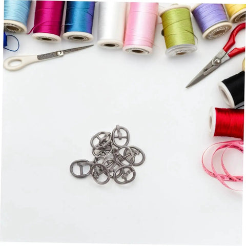 150 Pieces Mini Belt Fasteners Tiny Alloy Buckles For Doll Clothes And Shoes Diy Crafting Mixed Silver Gunmetal Antique Bronze Colors