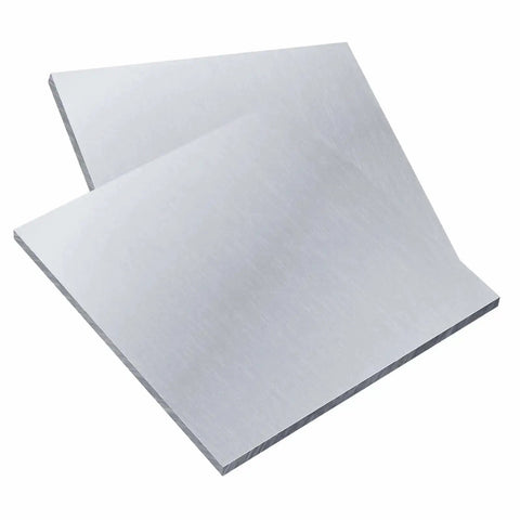 2 Pack 6061 T651 Aluminum Sheet 6x6 Inch 0.02 Inch Thick Rectangle Plate For Crafting And Industrial Projects Built Tough