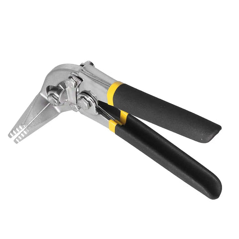 Heavy Duty Alloy Steel Hand Seamer Pliers For Sheet Metal Bending And Flattening featuring non-slip handles, 80mm tool