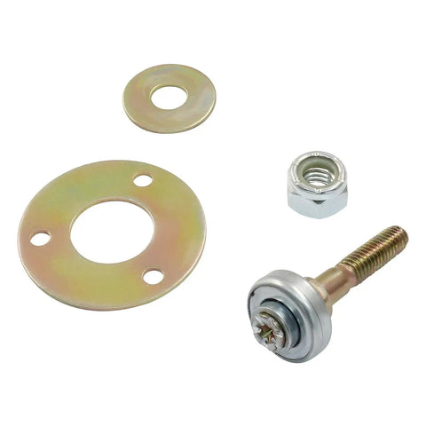 Eight Piece M8x55mm Rocking Chair Bearing Kit With Screws Bolts And Washers Cap Nuts For Stable Furniture Connection