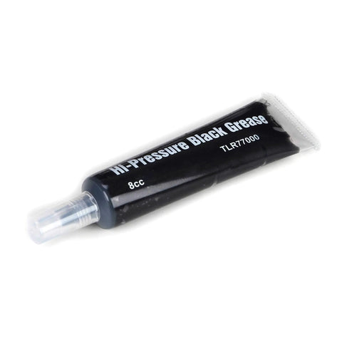 Grease tube, side view, high-pressure black grease, 8cc, TLR77000