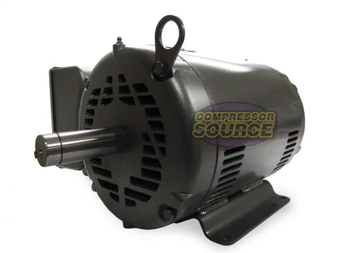 General Purpose Single-Phase AC Motor 10 HP 1725 RPM 230V 60Hz 215T OPSB Enclosure Copper Windings Sealed Ball Bearing