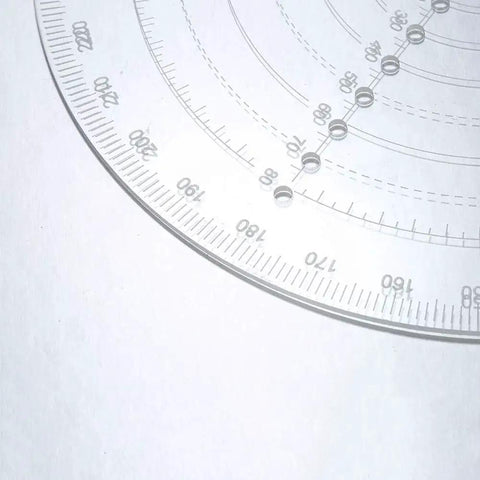 Round Center Finder Compass For Woodworking And Lathe Work Clear Acrylic Circle Gauge Centering Tool For Drawing Precise Circles