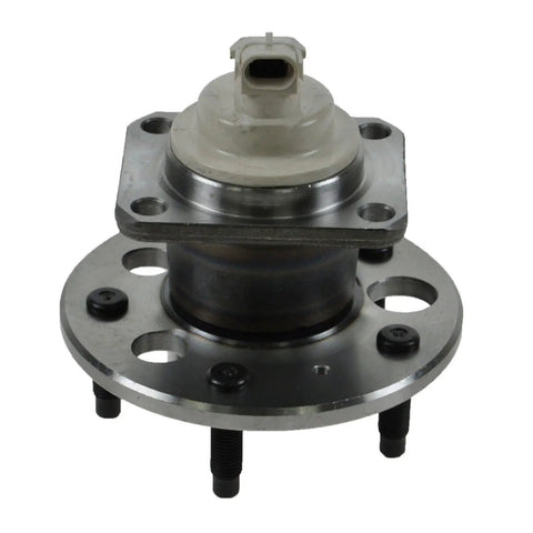 Front view of Rear Wheel Bearing And Hub Assembly Set Plug And Play Two Piece For Chevrolet Impala 2000 To 2008 2009 To 2013 2014 To 2016