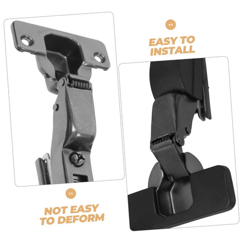 Soft Close Damping Cabinet Hinges For Kitchen Cabinets Wardrobes And Furniture With Quiet Closure And Smooth Operation Easy Installation No Fuss Durable Steel Construction Veemoon, close-up detail of hinge mechanism
