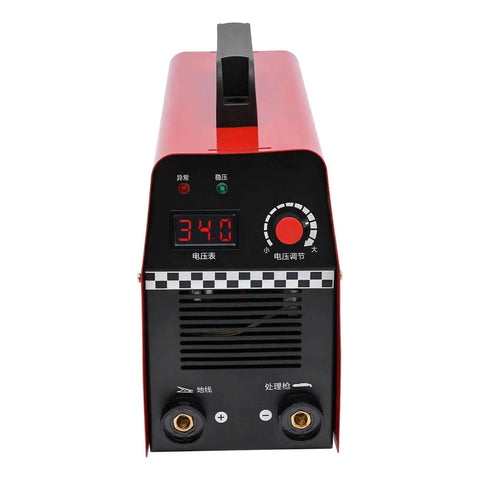 Front view of Heavy Duty 1000W Metal Polishing Tool With Adjustable Voltage, LED Display, and Efficient Heat Dissipation
