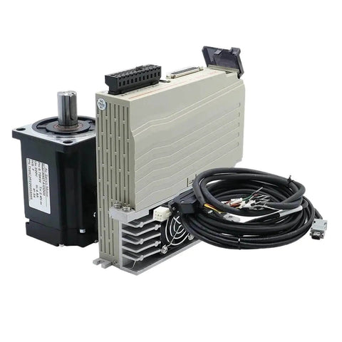 Beefy 1000W 220V AC Servo Motor Kit With Magnetic 17 Bit Absolute Encoder And T3D 20A Driver High Torque 3.8 N m At 3000 RPM