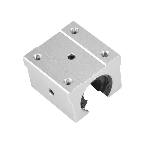 4 Pack Aluminum Slide Block For 12mm SBR12 Linear Motion Guide Rail Bearing Block Kit For CNC Machines, Routers, Mills, And DIY Projects