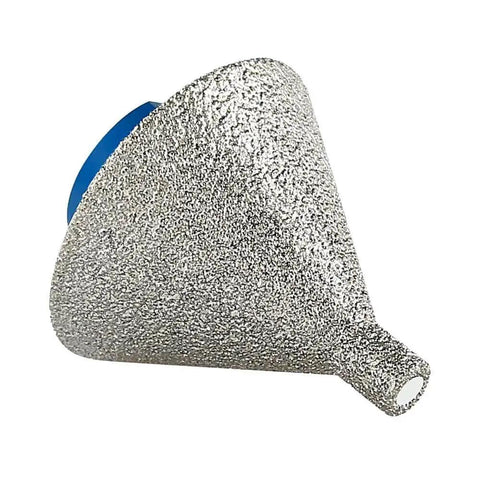 Side view of 2 Inch Diamond Core Drill Bit For Tile Marble Masonry With 5/8-11 Threaded Shaft And 50mm Hole Saw Beveling Edges