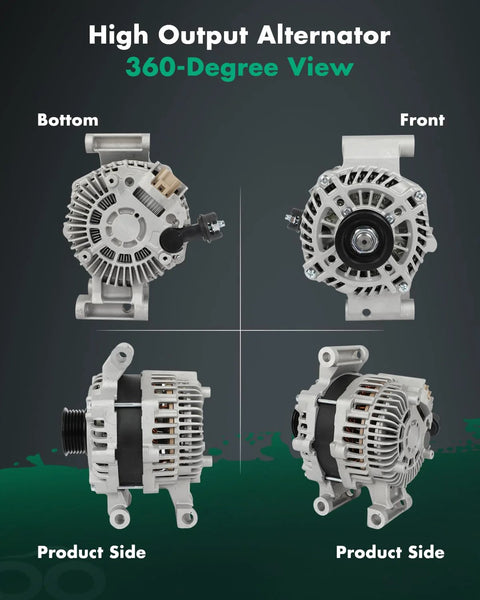 360-degree view of Alternator Replacement For Ford Escape 2.5L 09-12 and Focus 2.0L 08-11 Fusion 2.5L 2010