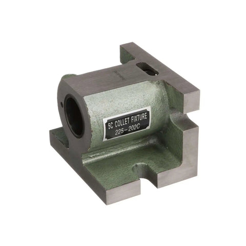 Workhorse 5C Horizontal And Vertical Angle Collet Fixture With Lever Open Close For Any Standard 5C Collet Dual Base Options