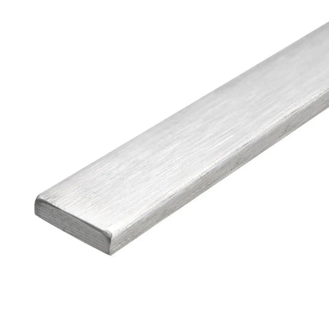 316L Stainless Steel Flat Bar Trim Strips 1/8 Inch Thick By 25/32 Inch Wide 12 Inch Long Brushed Finish For Kitchen DIY Crafts Projects And Home Repairs
