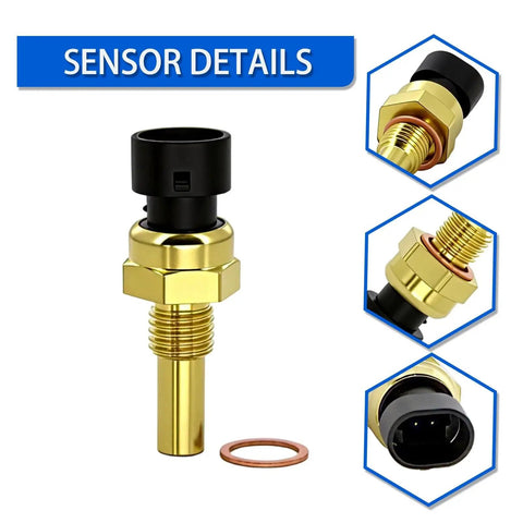 Engine Coolant Temperature Sensor Direct Fit Replacement Fits Chevy Avalanche Impala Trailblazer Suburban 1500 2500 HD Express Silverado GMC
