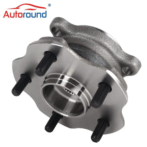 Side view of Rear Wheel Hub And Bearing Assembly 512365 For Toyota Highlander 2014-2020 Sienna 2021-2023 Lexus RX350 RX450h RX350L RX450hL 2010-2022 AWD 5-Lug With ABS Go-To Replacement Part
