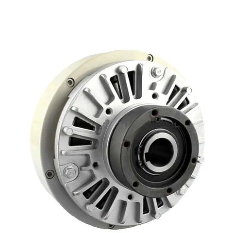 Side view of 5Kg Hollow Shaft Magnetic Powder Clutch With Winding Brake For Tension Control In Bagging Printing Packaging FL50B1.