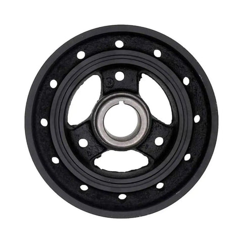 Harmonic Balancer For 1993 Cadillac Fleetwood Black Serpentine Belt Pulley With Keyway And One Mounting Hole Replacement For OEM 12551948 458653