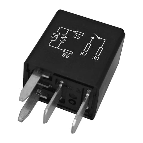 12V DC 35 Amp Four Pin General Purpose Automotive Relay showing terminals and circuit diagram for high current switching U15 Model.