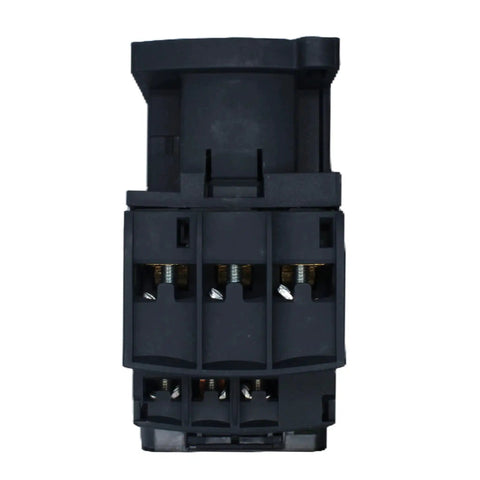 Three Pole AC Contactor LC1 D32G7 32 Amp 120V Coil Heavy Duty Workhorse for Industrial Automation product, side angle view.