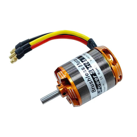 D3548 Brushless Outrunner Motor 790KV 900KV 1100KV For 2-5S RC Drones And Fixed Wing UAVs, Includes 5Mm Shaft, Banana Plug Adapters