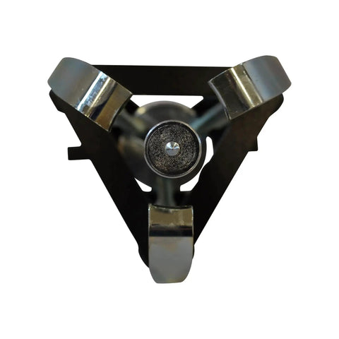 Front view of Three Jaw Manual Puller With 10 Ton Capacity And 6 Inch Reach For Bearing And Pulley Extraction, forged steel jaws.