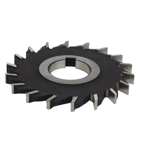18 Teeth Milling Cutter High Speed Steel Face Mill Disc For Plane Processing 100mm Diameter Heavy Duty