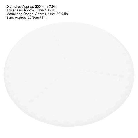 8 Inch Round Center Finder Compass Transparent Acrylic For Woodworking Lovers Easily Find Center And Draw Circles