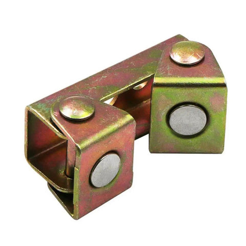 Pro Grade Magnetic Welding Clamps V Type Fixture Set showing stainless steel hand tool with adjustable magnetic base