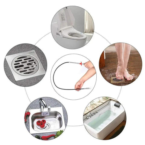 Flexible Grabber Claw Reacher Tool With Four Claws For Narrow Spaces Drain Clog Removal And No Fuss Reaching Aid Dr Pen 35.4 Inch