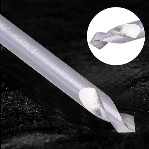 Spotting Drill Bits For Precision Centering And Chamfering In Metalworking HRC 55 Tungsten Steel 90 Degree Centering Bits Low Friction Drilling Tools For Smooth Drilling On CNC And Manual Machines