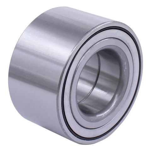 Front Wheel Bearing Pair Replacement For Ford Fusion And Probe, Mazda 3 MPV, Kia Spectra, steel bearing close-up view