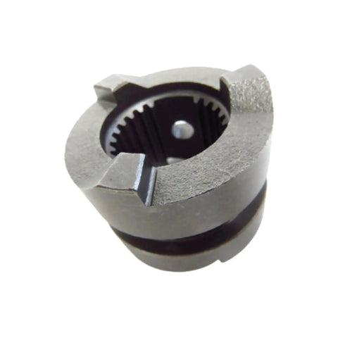Clutch dog replacement part, gray metal with internal gear teeth, Amazon brand, for Yamaha outboard motors