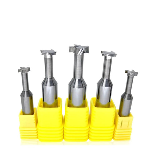 Hard Wearing Tungsten Steel Alloy T Slot Milling Cutter For Precision Milling And Machining Aluminum Copper And Wood With A Special Groove Type 12 By 2.0H By 6D By 18S By 60L 1 Piece