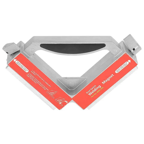 90 Degree Magnetic Welding Fixture With Switchable Arm And Bottom V Design Heavy Duty Magnetic Welder Jig Holder for round workpieces