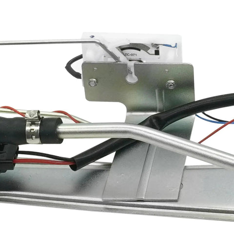 Toyota Tacoma Fuel Pump Assembly With Sending Unit SP9002H for 1995-2000 models close-up view of metal and wiring components