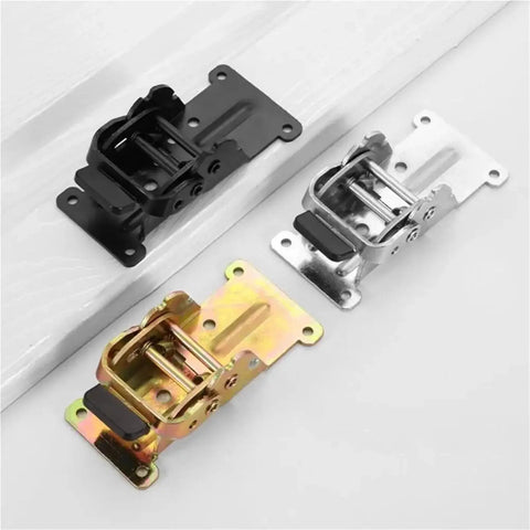 Heavy Duty Folding Table Hardware 4 Pack 180 Degree Locking Hinges With Screws High Load Capacity for Stable Open Position