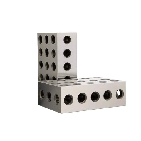 Precision one two three blocks from Clamping Kit With Precision One Two Three Blocks And Five Eighth Inch T Slot For Milling By HHIP