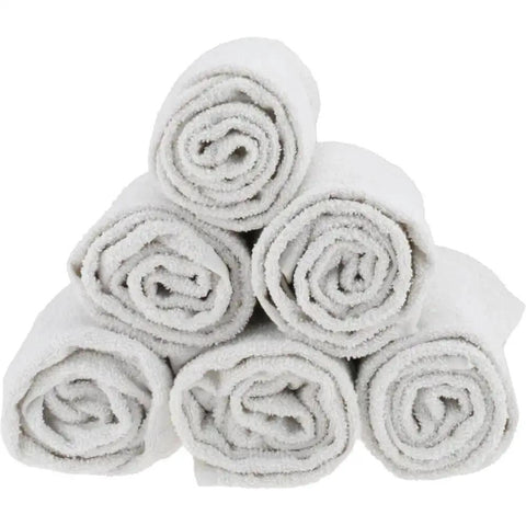 Virgin Terry Cotton Towels White 40 Inch Long 20 Inch Wide Box Pack 5 Lb Absorbent Bath Towels Medium Lint Soft Durable