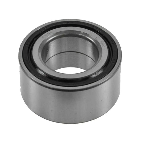 Close-up of a wheel bearing from Four Piece Front CV Axle Assemblies And Front Wheel Bearings Kit For 2002 To 2006 Honda CR V Replacement Set