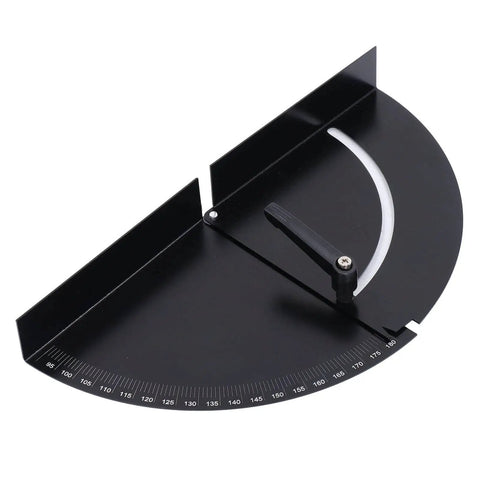 Black Protractor 180 Degrees Variable Angle Clamp For Woodworking Adjustable Corner Fixture High Hardness Tool